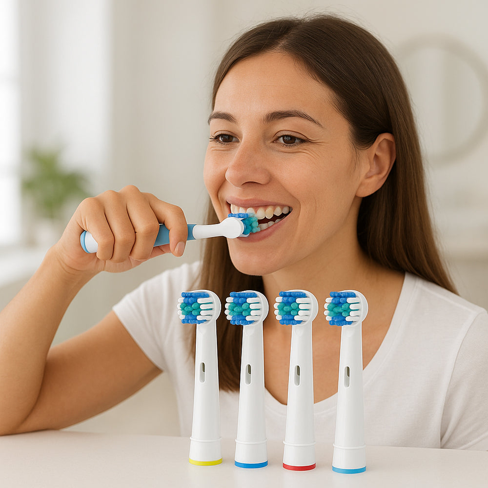 4 Stuks opzetborstels voor Oral-B