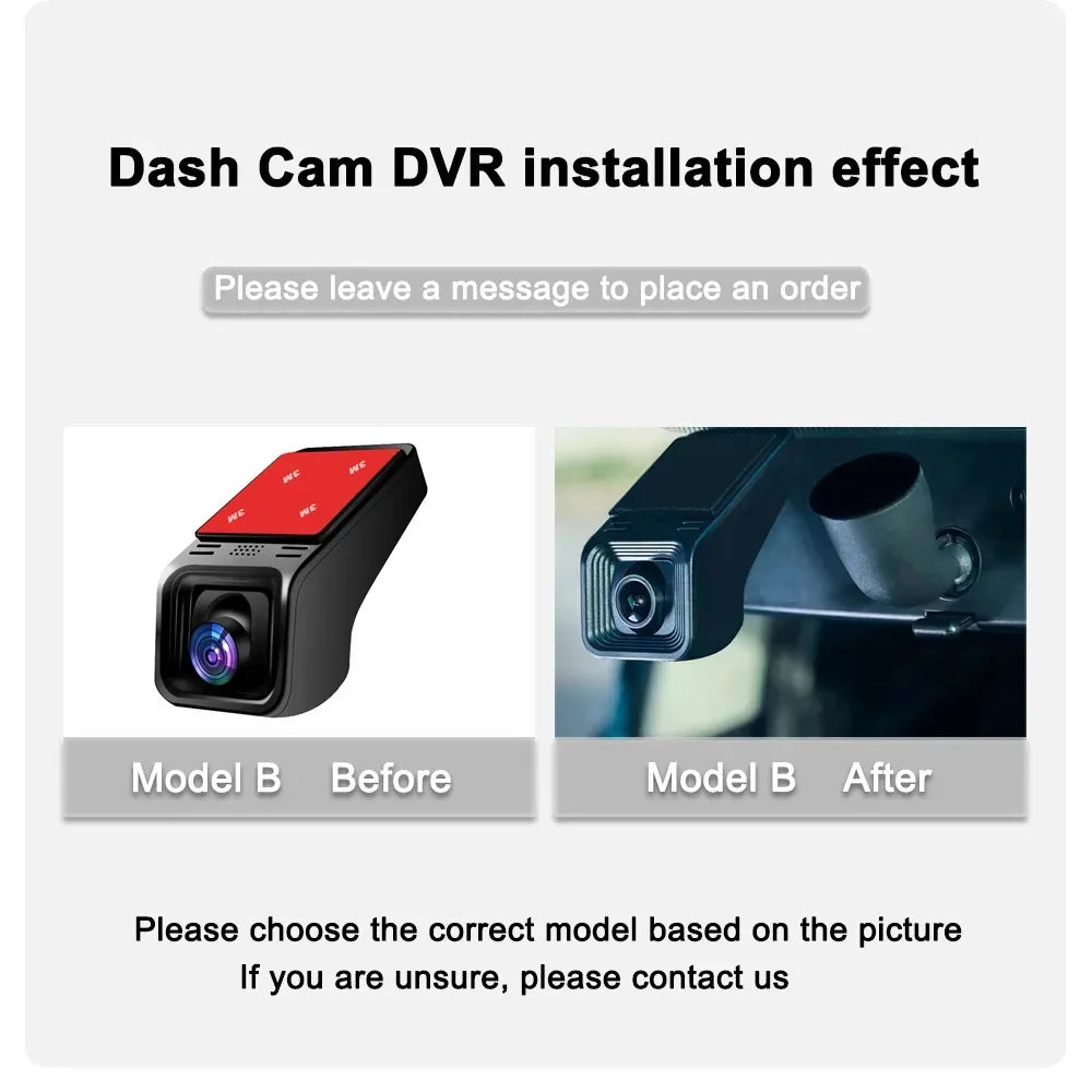 4K wifi dashcam voor de auto met GPS en dual camera