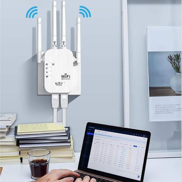 5G wifi-booster voor buiten met groot bereik voor snelle verbinding