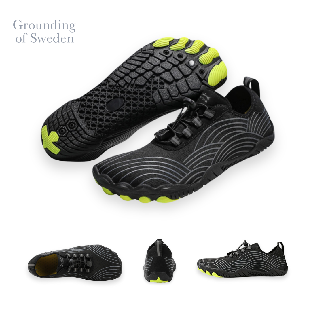 Aardende barefoot schoenen voor een natuurlijke houding, dagelijks comfort en ondersteuning van de gezondheid