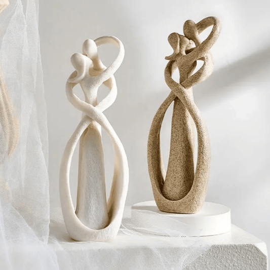 Abstract beeld van tijdloze liefde