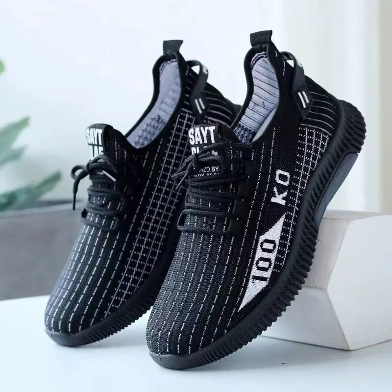 Ademende antislip herensneakers