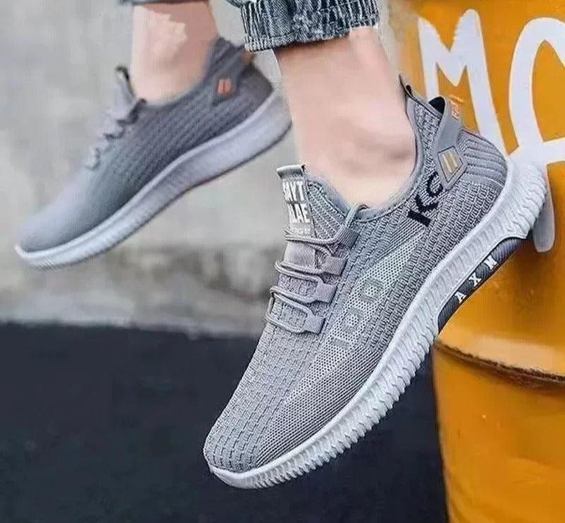 Ademende antislip herensneakers