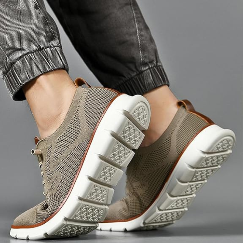 Ademende herensneakers voor de vrije tijd