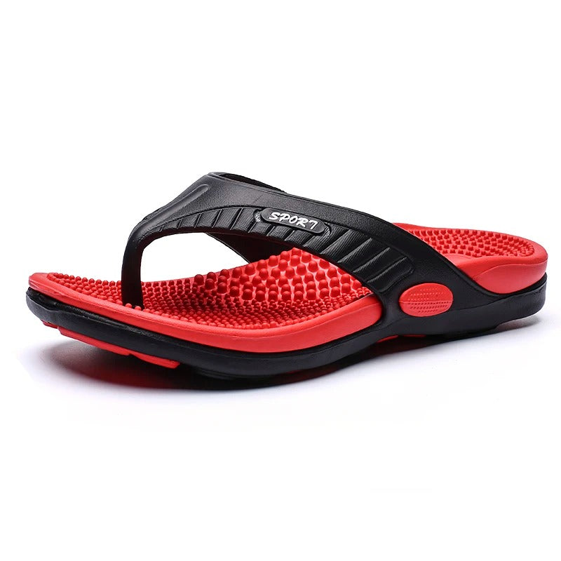 Ademende massage-strandschoenen voor heren