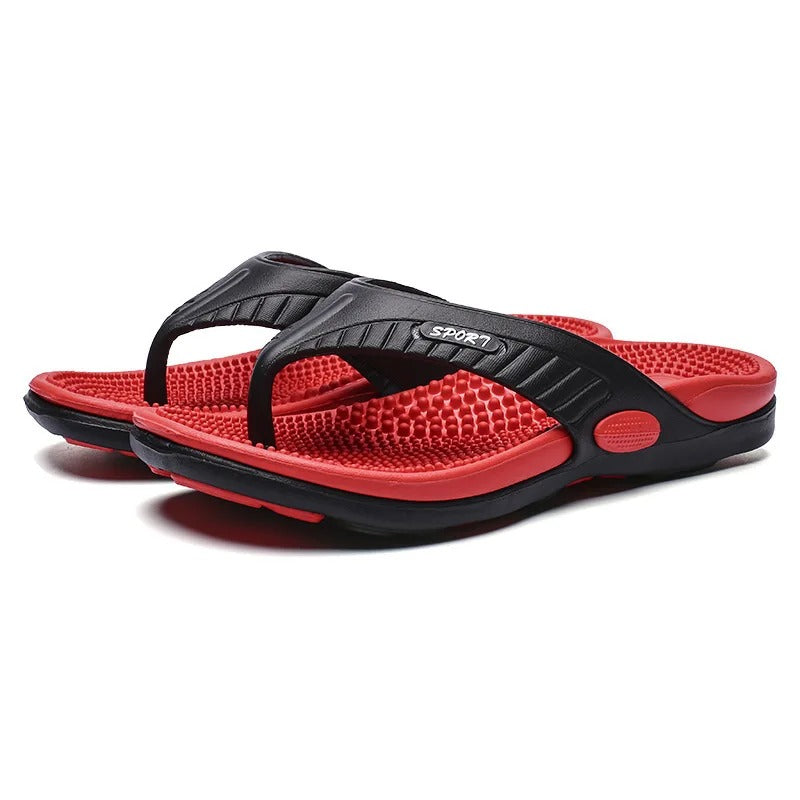 Ademende massage-strandschoenen voor heren