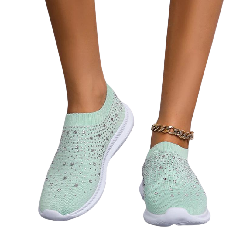 Ademende mesh sneakers voor dames