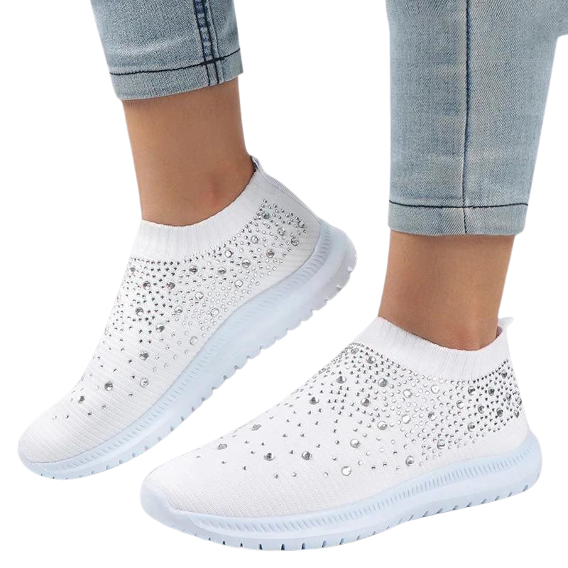 Ademende mesh sneakers voor dames