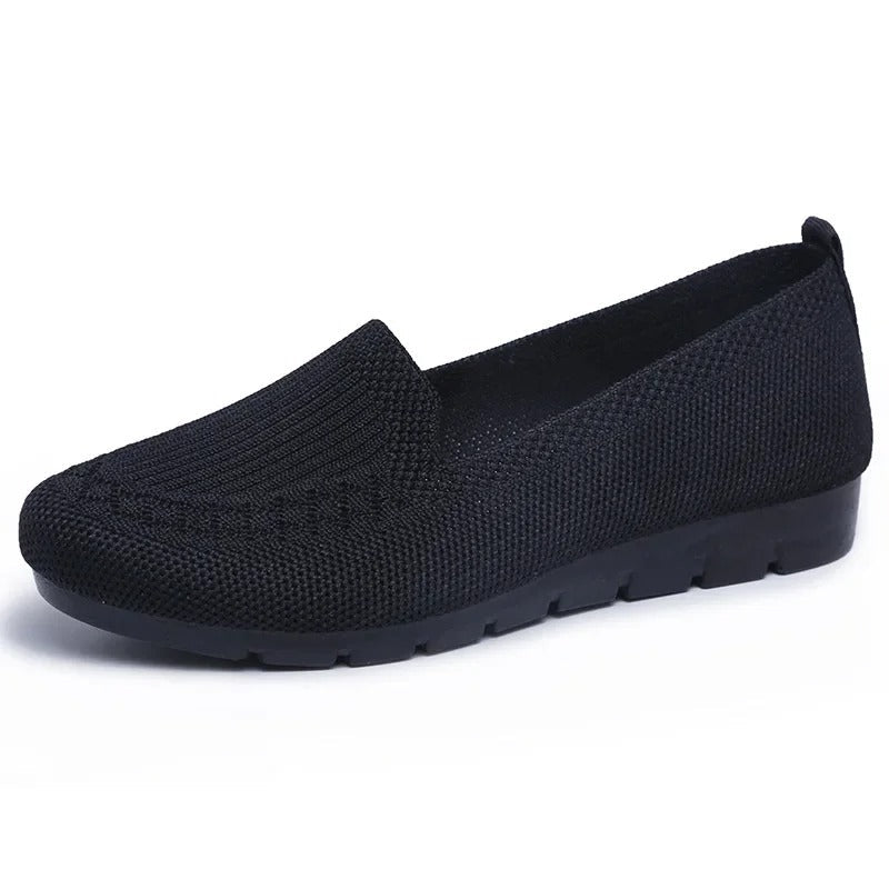 Ademende slip-on loafers voor dames