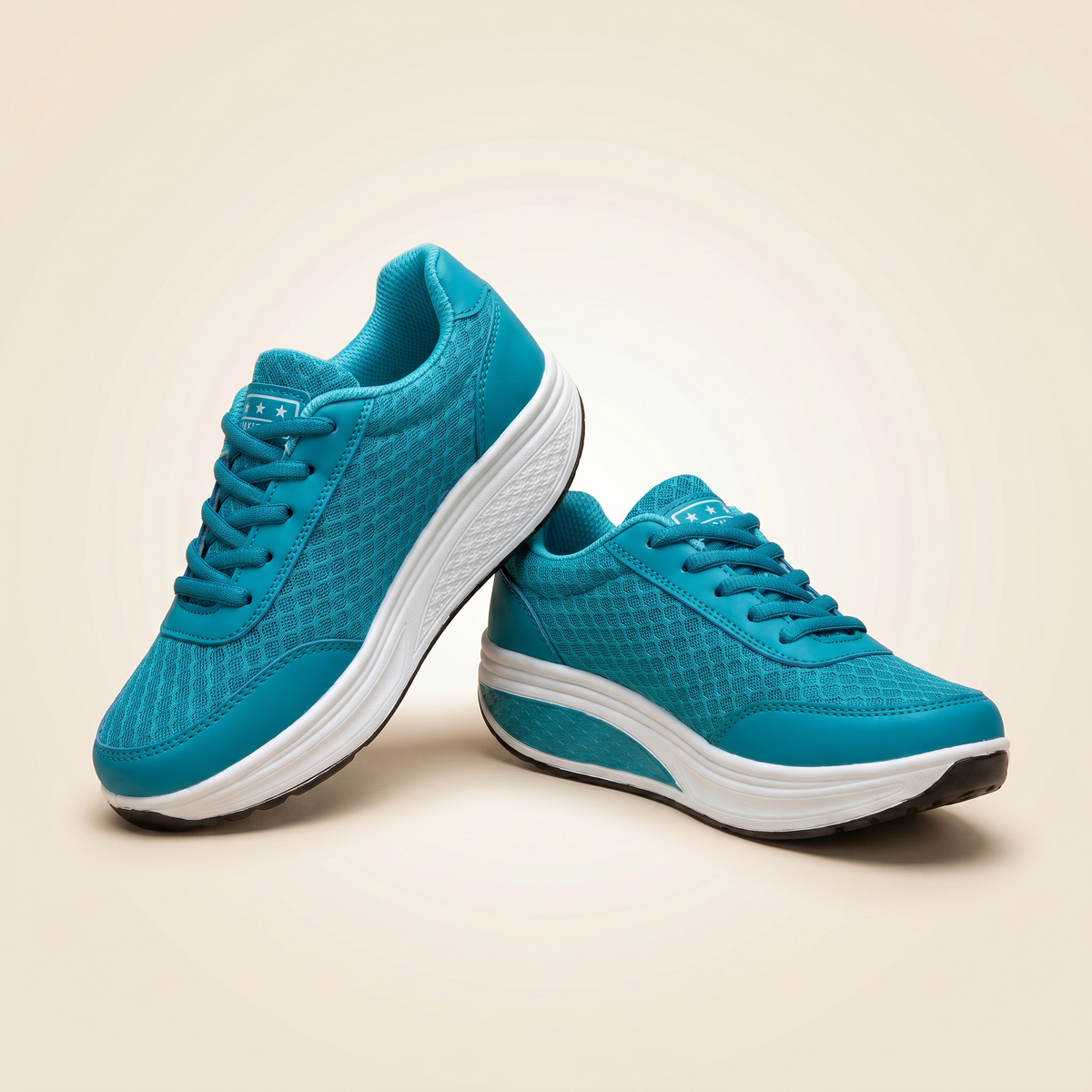 Ademende textielen damessneakers | Comfortabele orthopedische wandelschoenen