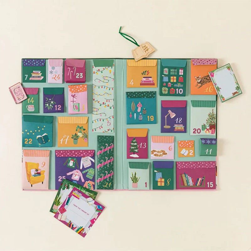 Adventskalender voor boekenliefhebbers