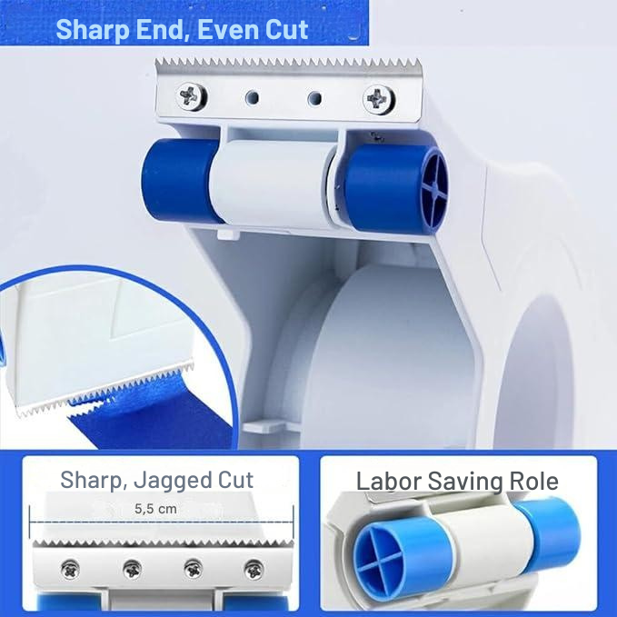 Afplaktape-applicator voor strakke verfranden – voor muren