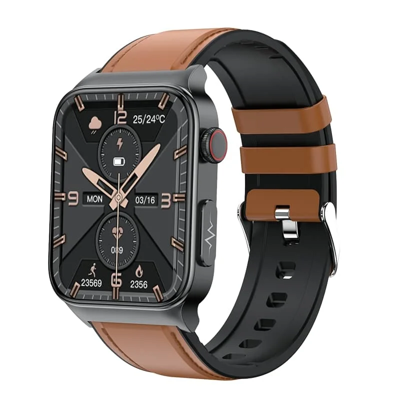 All-in-one Smartwatch voor Gezondheidsmonitoring met Ecg en Bloedglucosetracker