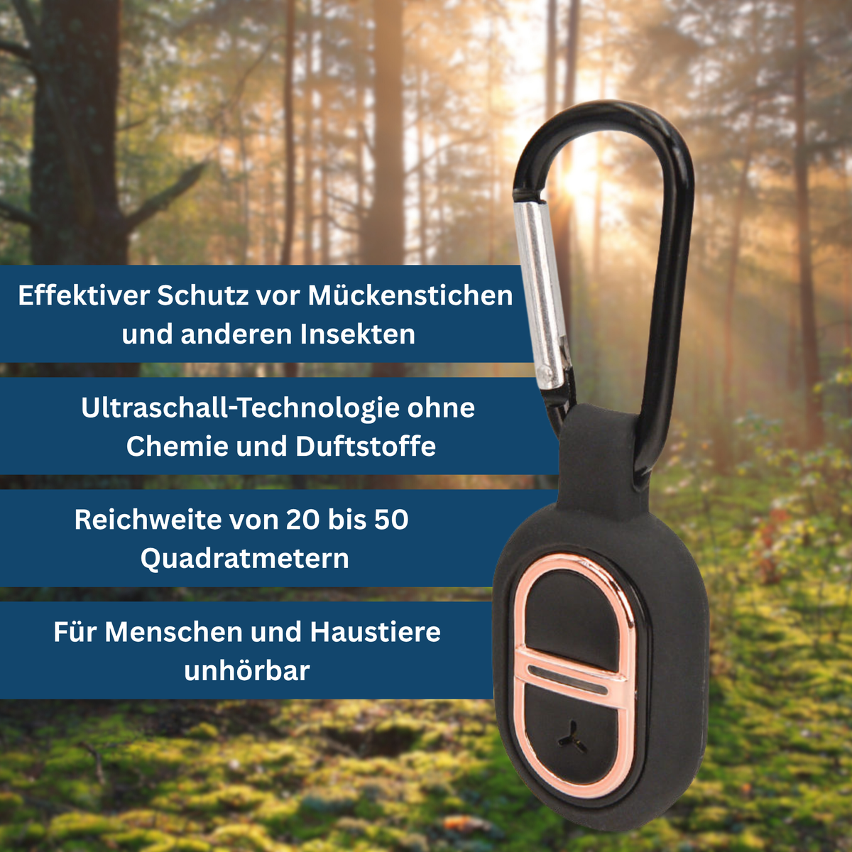 Anti-muggenhanger met clip