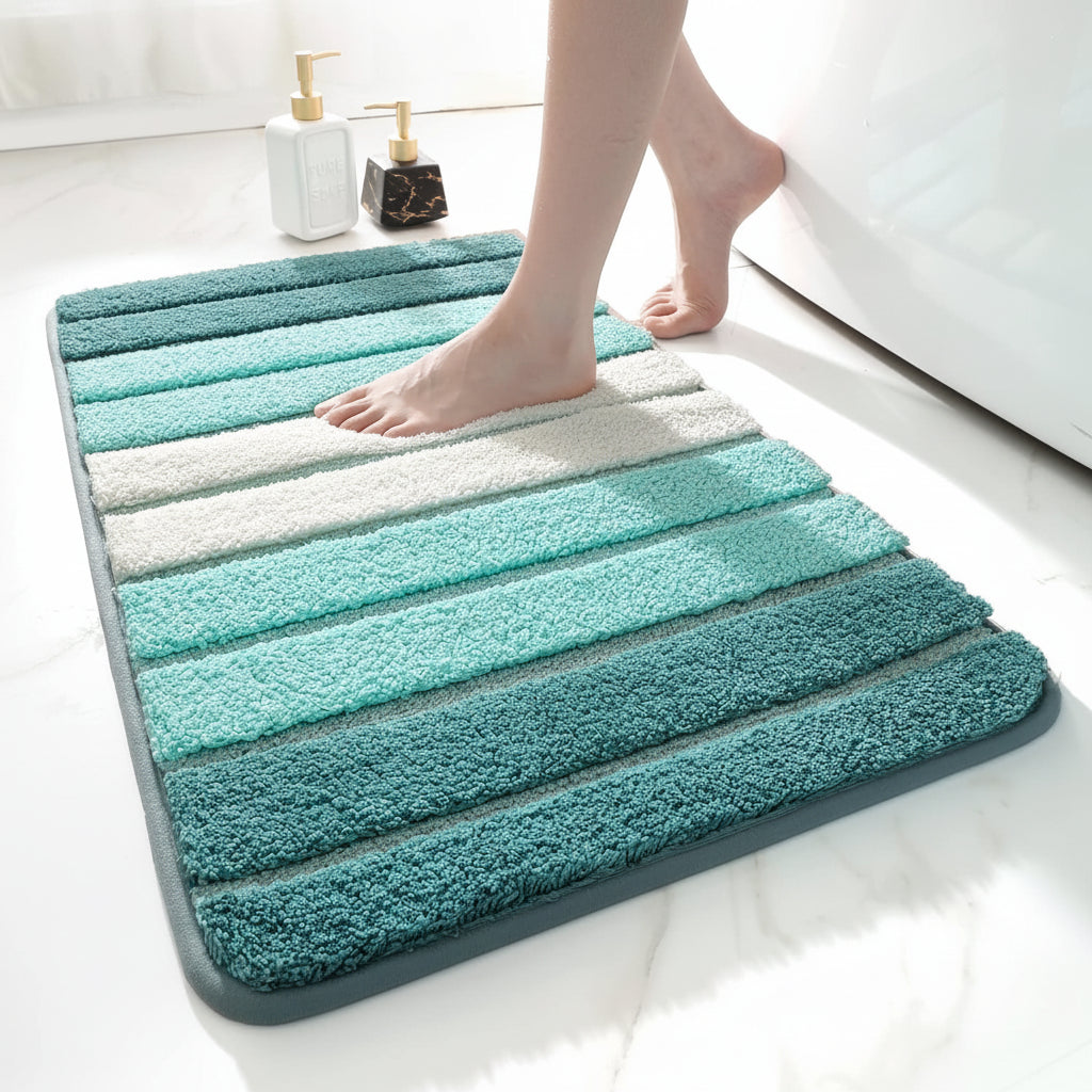 Antislip en absorberende microvezel badmat voor de vloer