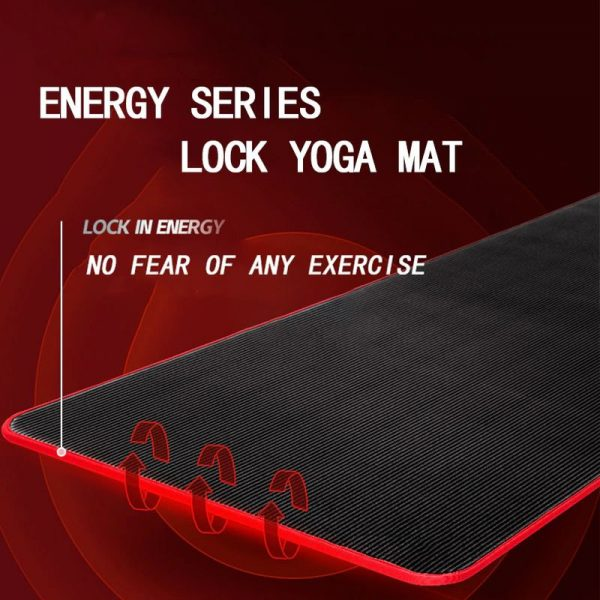 Antislip fitness- en yogamat voor heren