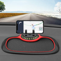 Antislip telefoonhouder met matje voor het autodashboard