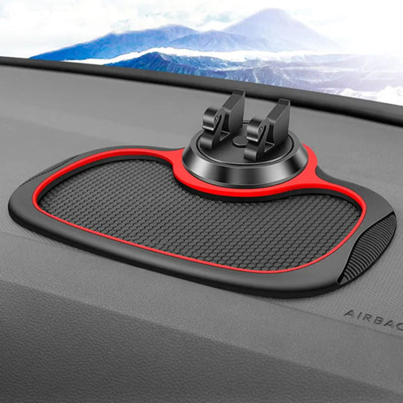 Antislip telefoonhouder met matje voor het autodashboard