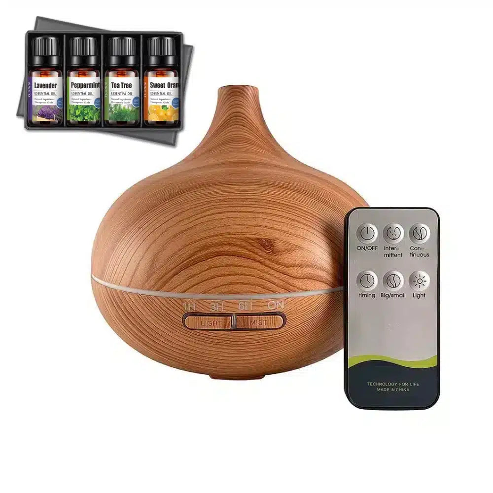 Aromadiffuser - Stijlvol en mooi - 300 ml (verkrijgbaar met etherische olieset)