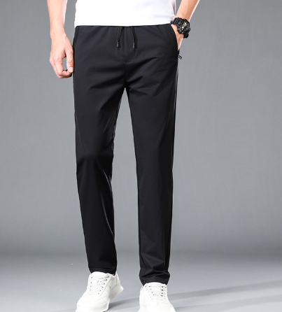 Athleisure Herenbroek met Elastische Pasvorm, Stijlvol, Comfortabel en Modern, Ideaal voor Dagelijks Gebruik en Sport