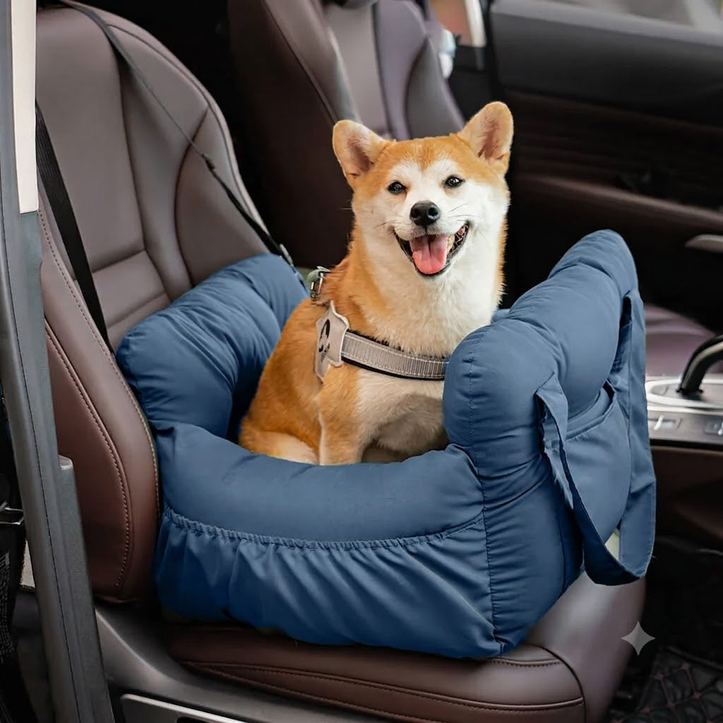 Autostoel voor grote honden - Draagbaar, comfortabel kussen voor onderweg