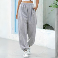 Baggy Joggingbroek met Hoge Taille voor Dames - Losse Pasvorm voor Bewegingsvrijheid en een Casual Look