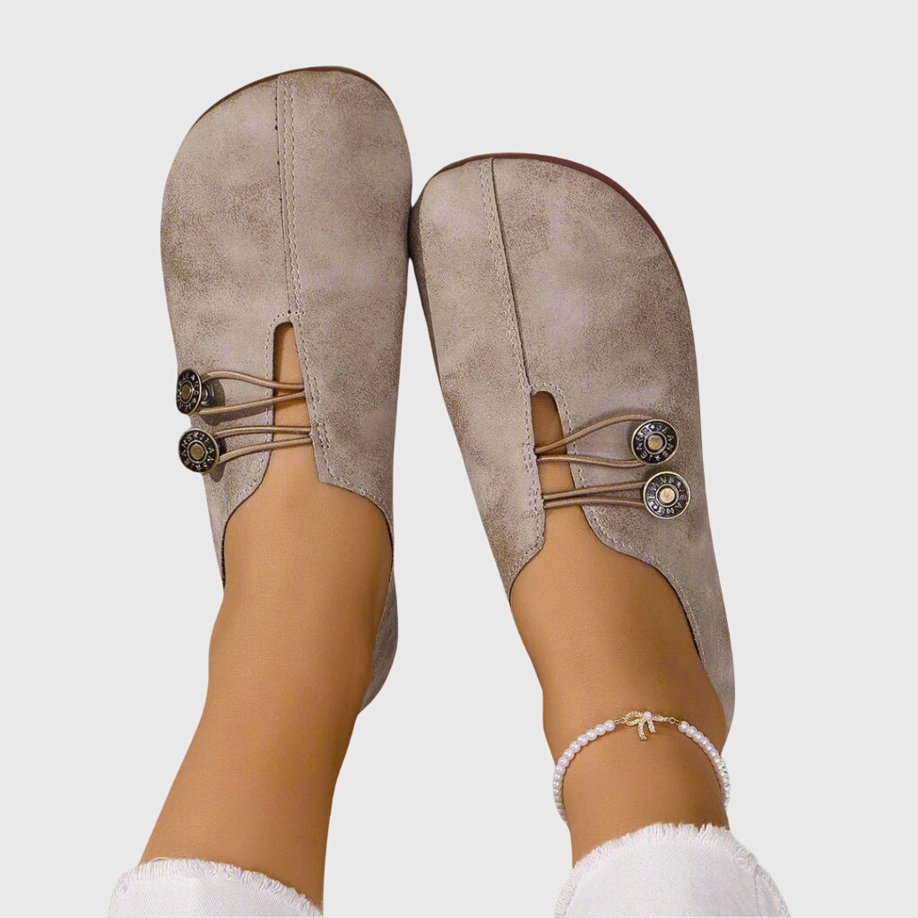 Ballerina-instappers voor dames