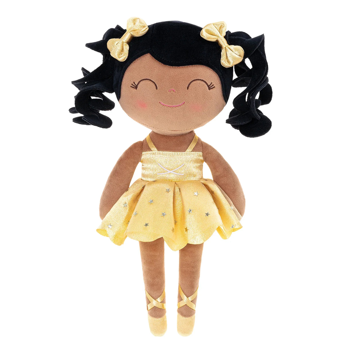 Ballerina Pluchen Pop voor Meisjes - Zachte Knuffel met Kroon & Tutu