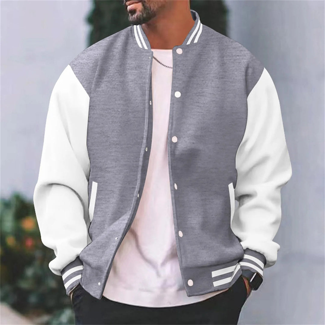 Baseball bomberjack voor heren – casual stijl voor de herfst