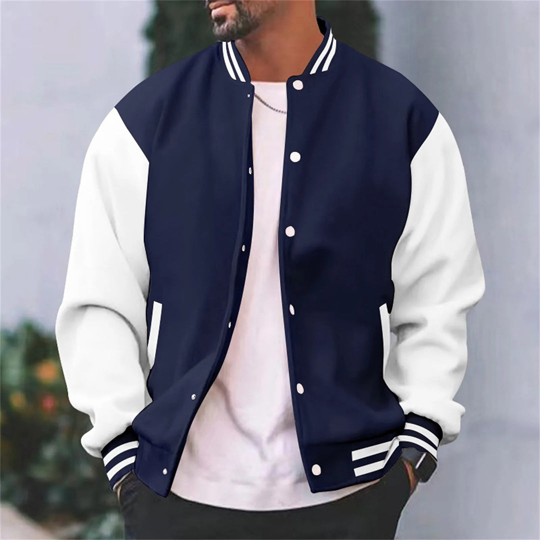 Baseball bomberjack voor heren – casual stijl voor de herfst