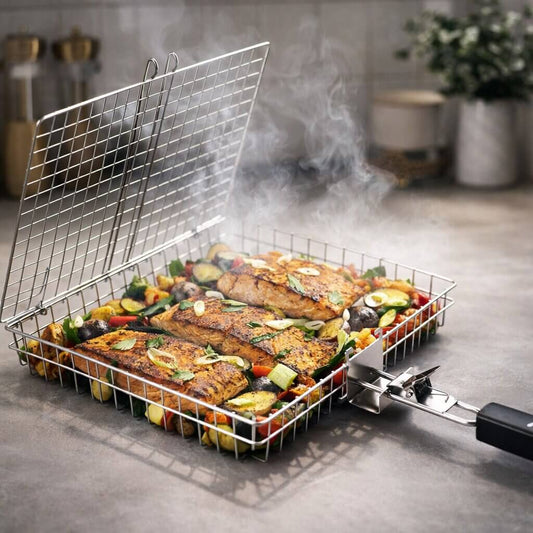 BBQ Grillmand | Roestvrij Staal | Gelijkmatige Warmteverdeling