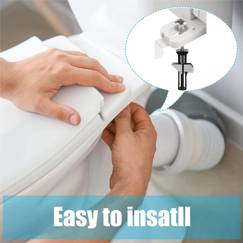 Bevestigingsboutenset voor toiletbril