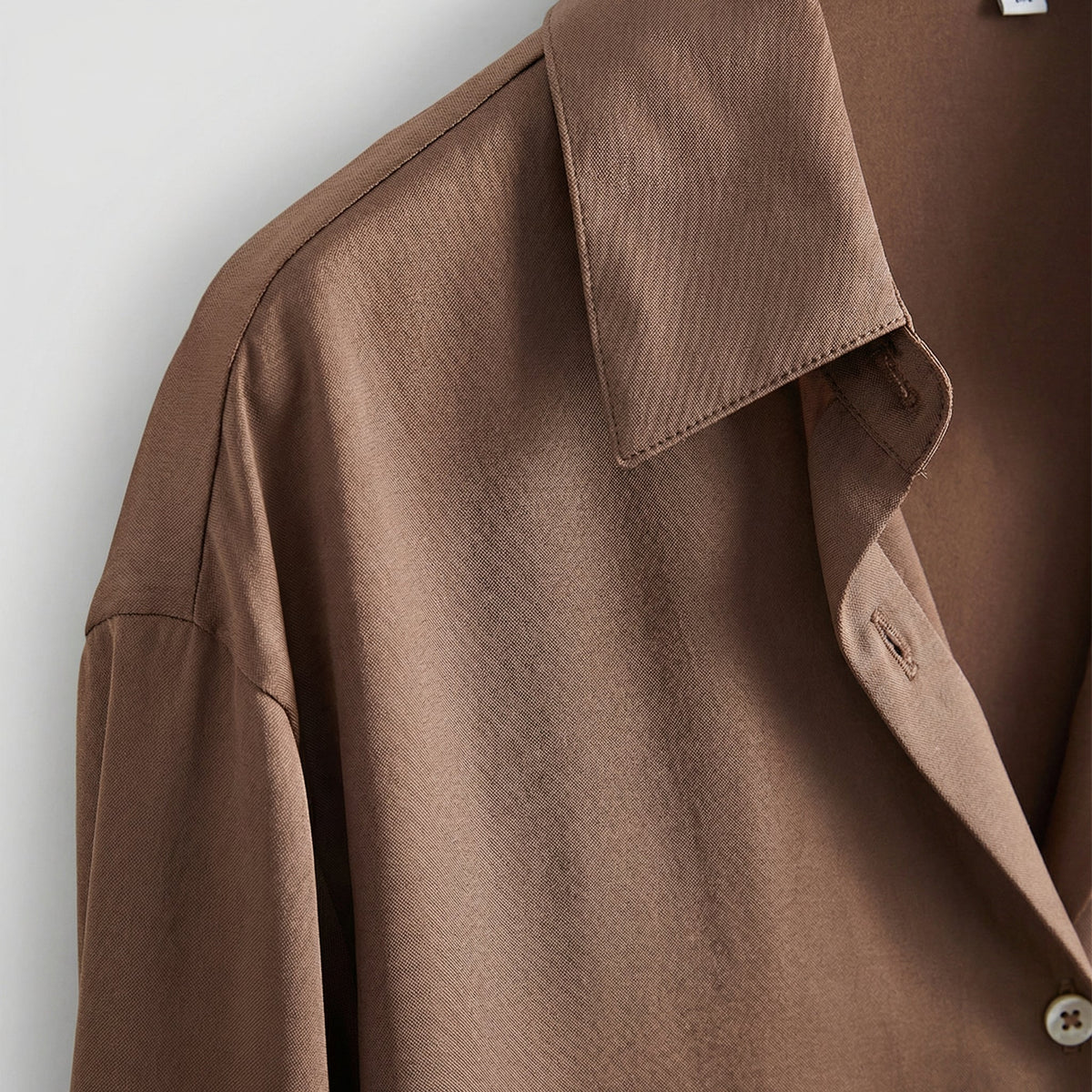 Blouse met lange mouwen en knopen
