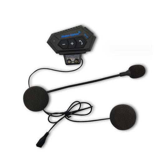 Bluetooth motorhelm headset met ruisonderdrukking en lange batterijduur voor handsfree communicatie voor motorrijders