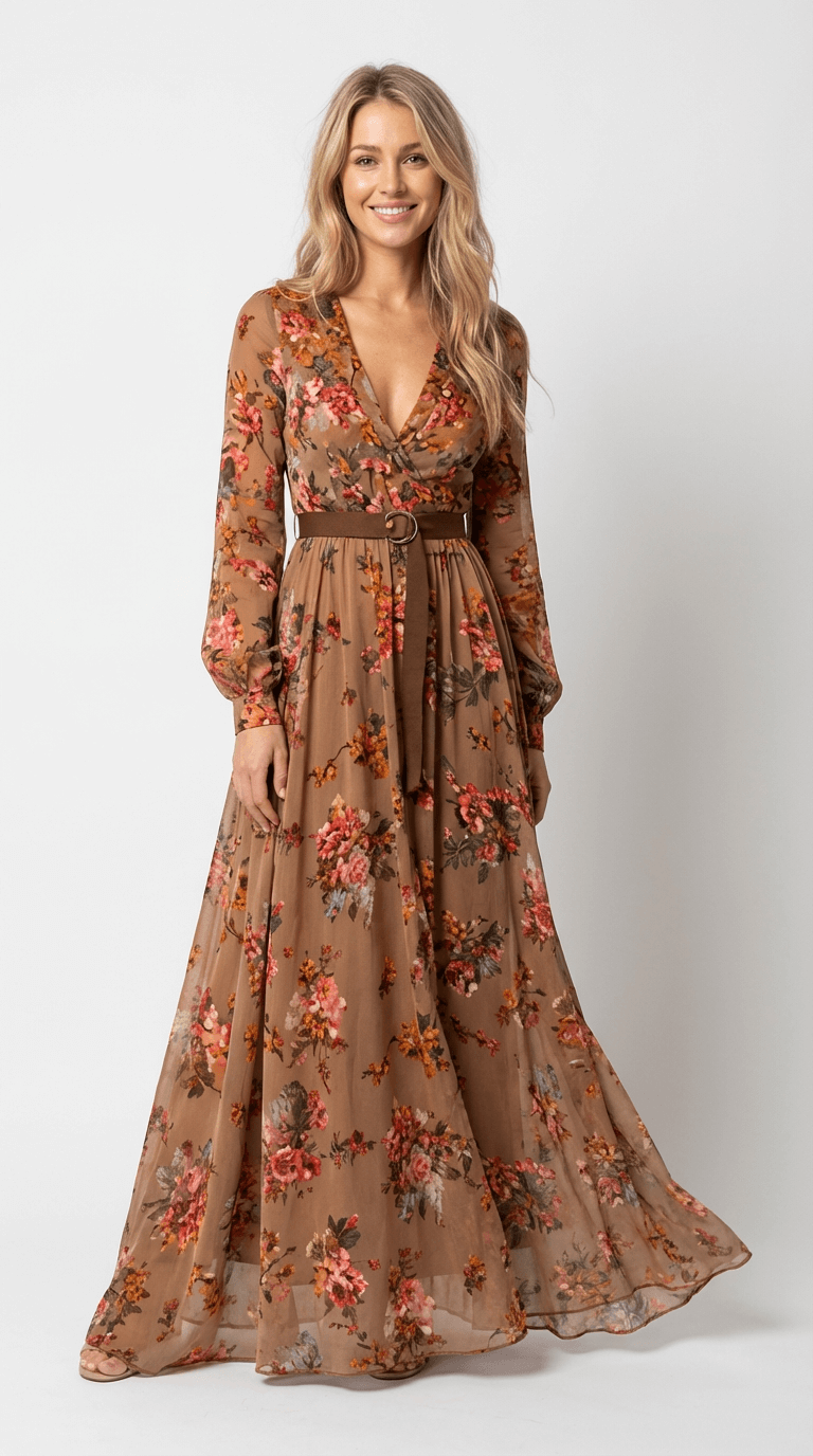 Boho maxi-jurk