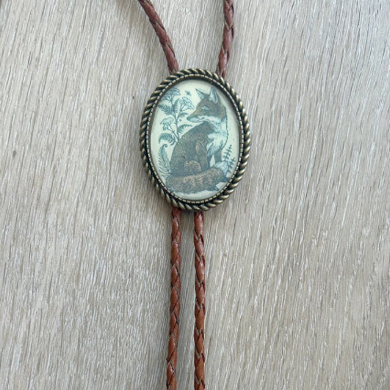 Bolo tie met banjospelende kikker