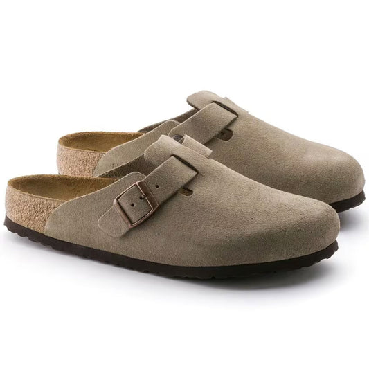 Boston Klompen - Anatomisch Comfort in Taupe