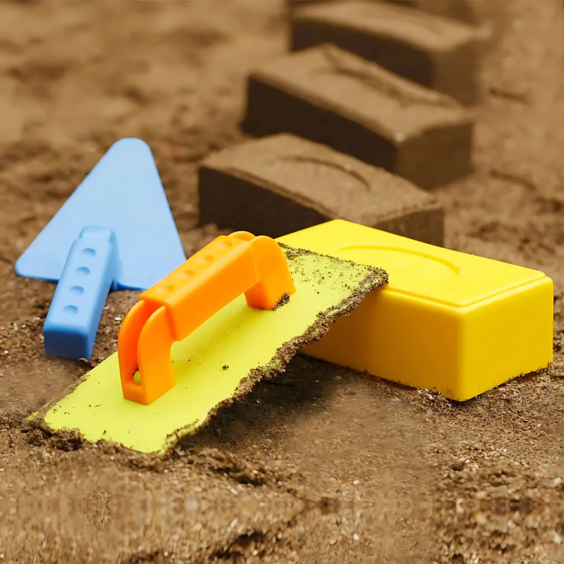 Bouwstenenset voor zand en sneeuw voor kinderen - 3-delig