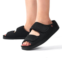 Brede diabetesschoenen voor dames - Extra brede pasvorm voor opgezwollen voeten