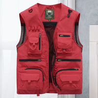 Cargovest voor dames – Ademend mesh vest met meerdere zakken