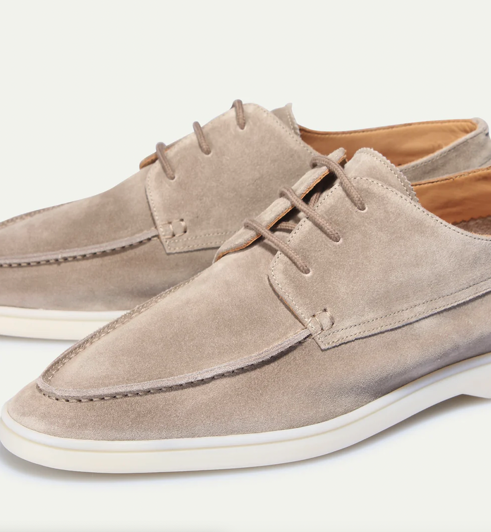 Casual bootschoenen met veters voor heren