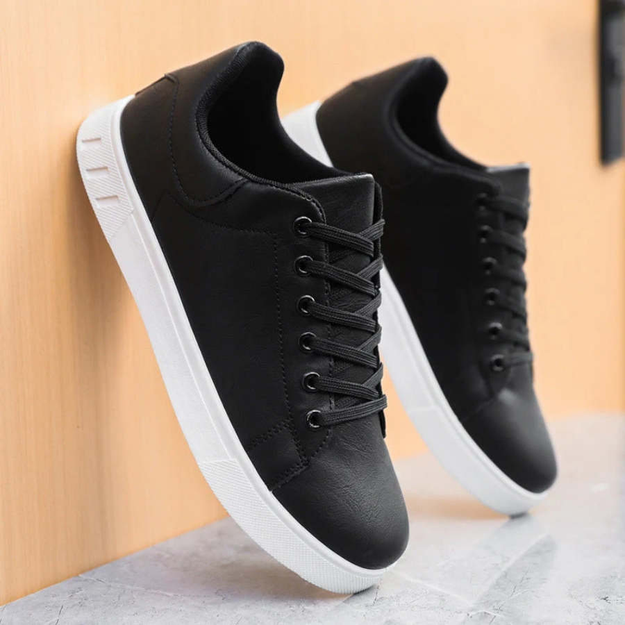 Casual herensneakers met veters