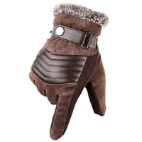 Casual leren handschoenen voor heren