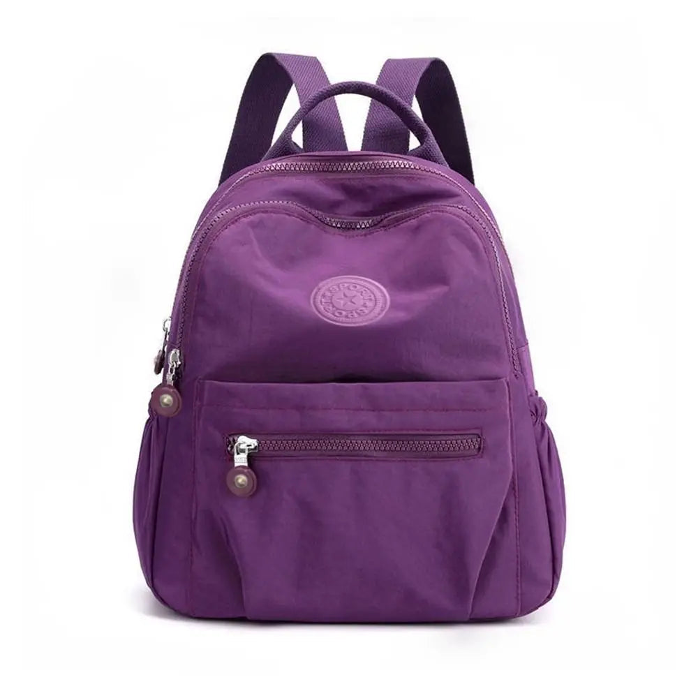 Casual mini rugzak van nylon