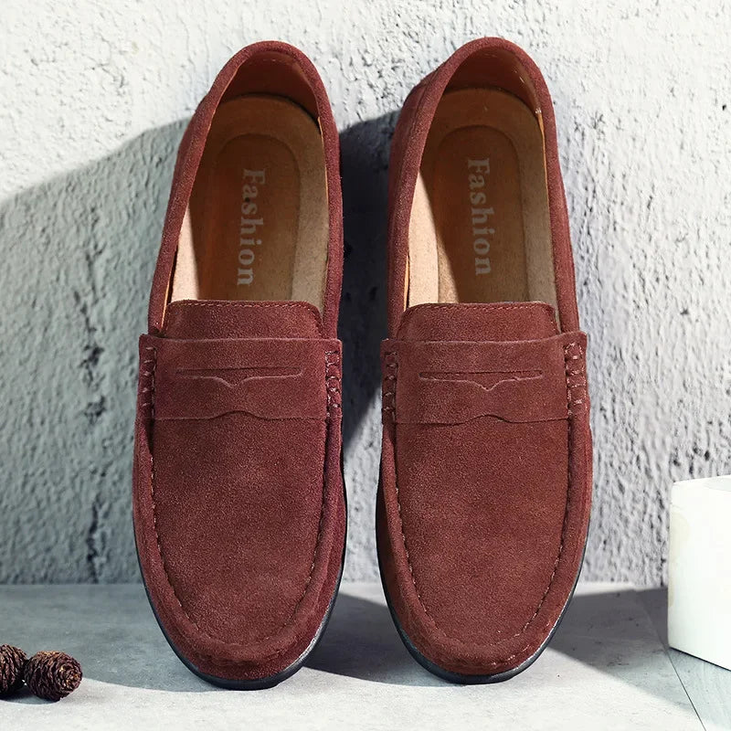 Casual slip-on loafers voor heren