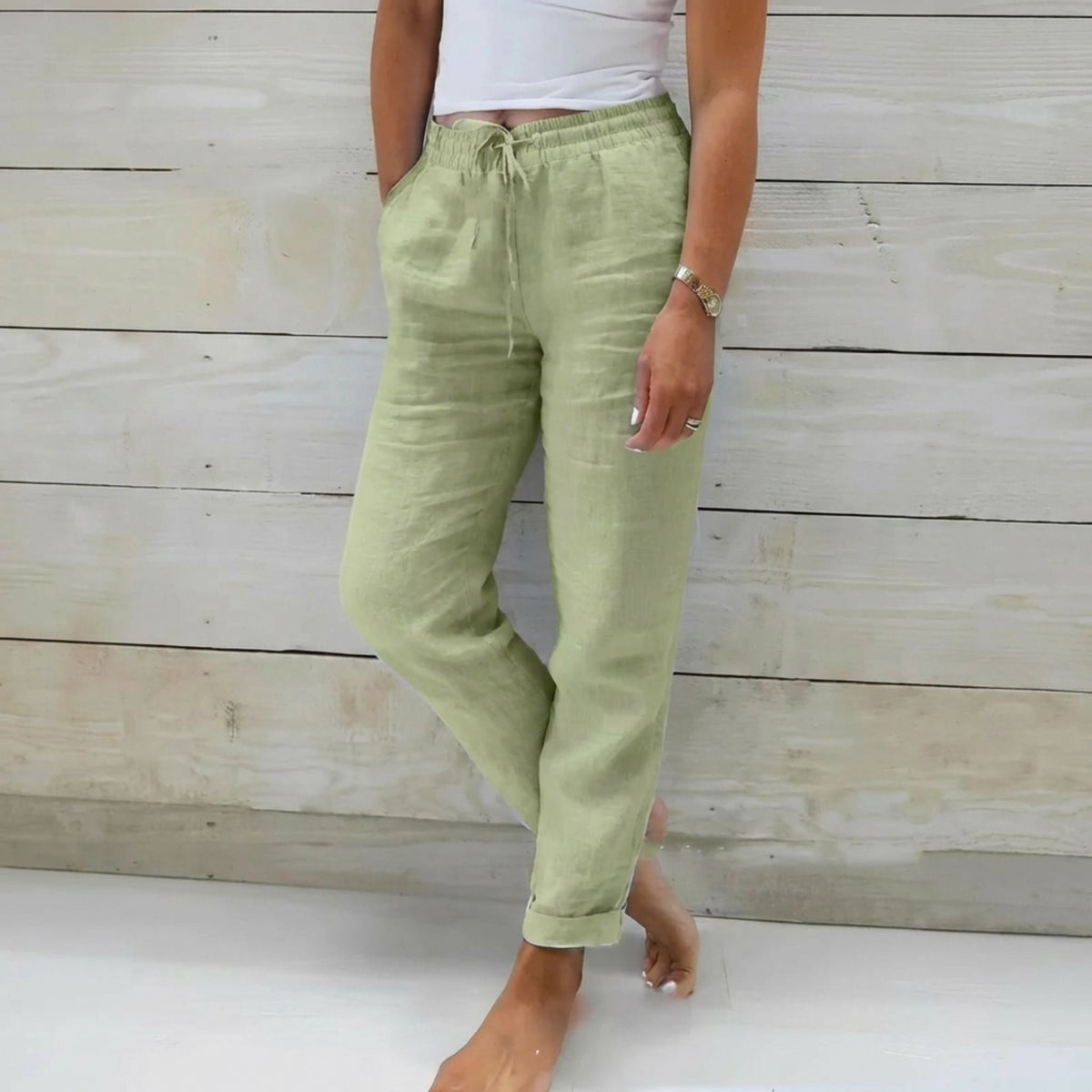 Casual zomerbroek voor dames