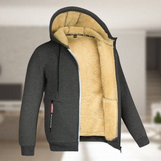 Casual winterhoodie voor heren