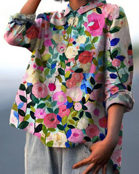 Chique bloemenblouse | Elegantie & comfort