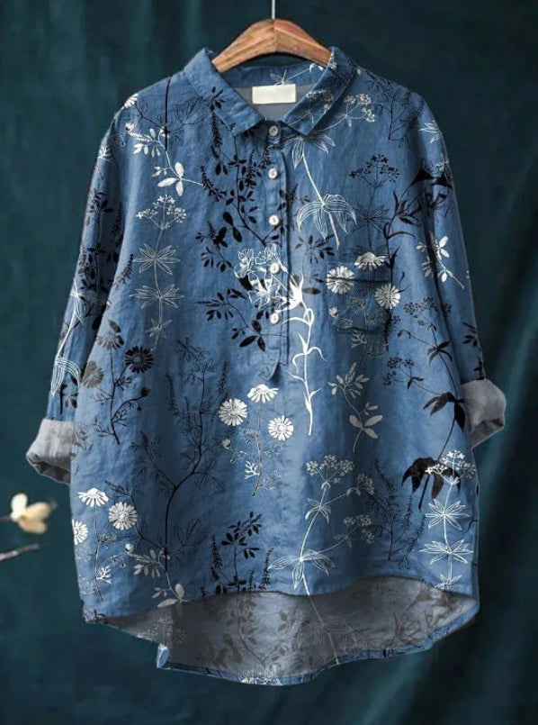 Chique bloemenblouse | Elegantie & comfort