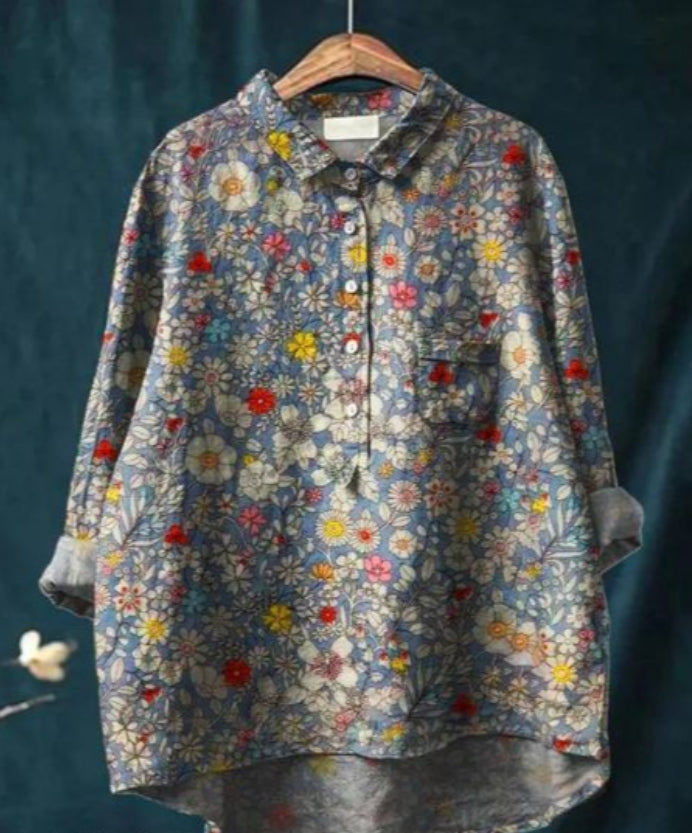 Chique bloemenblouse | Elegantie & comfort